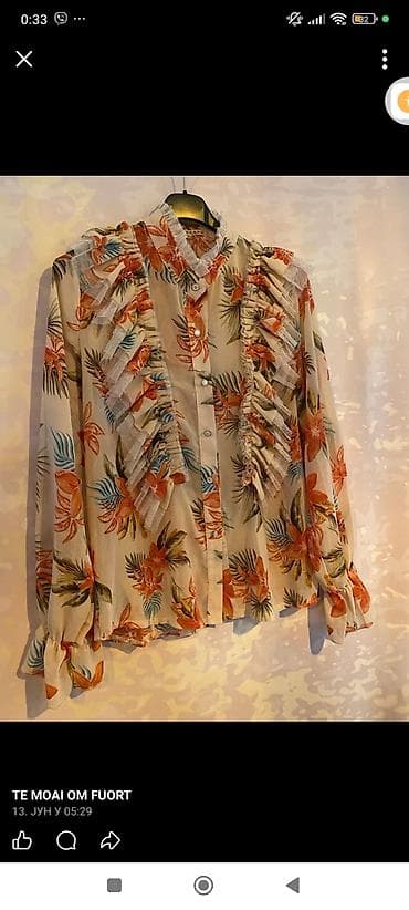 Košulja sa karnerima – veličina M - Brend: Zara (etiketa vidljiva na na lalafo.rs — 2 Košulja sa karnerima – veličina M - Brend: Zara (etiketa vidljiva na — 2