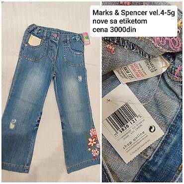 Dečije farmerke Marks & Spencer - Veličina: 4–5 godina (visina na lalafo.rs Dečije farmerke Marks & Spencer - Veličina: 4–5 godina (visina