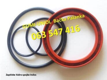 Zaptivke za hidro-spojku viljuškar Indos Proizvođač: GUMI-UNIOL, Bačka na lalafo.rs Zaptivke za hidro-spojku viljuškar Indos Proizvođač: GUMI-UNIOL, Bačka