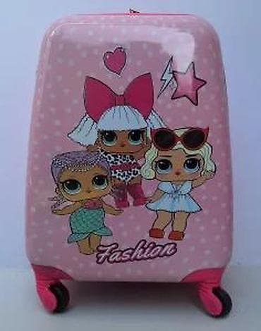 za svaki dan: Dečji kofer na točkiće – ružičasti, sa motivima popularnih lutkica i at lalafo.rs — 9 za svaki dan: Dečji kofer na točkiće – ružičasti, sa motivima popularnih lutkica i — 9