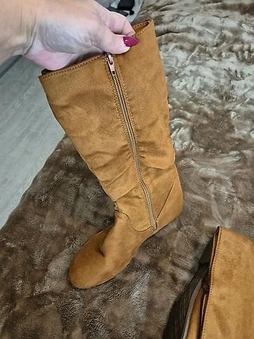 High boots, 41, color - Brown at lalafo.rs — 4 High boots, 41, color - Brown — 4