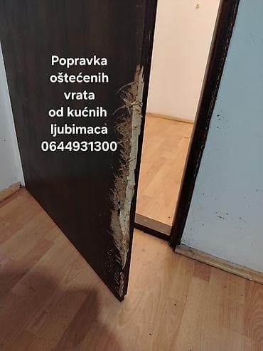 Usluga: Profesionalna popravka oštećenih sobnih vrata, posebno štete na lalafo.rs — 1 Usluga: Profesionalna popravka oštećenih sobnih vrata, posebno štete — 1