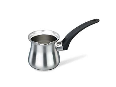 Džezva nova zapremine 1 šoljica, visina 7 cm, fi 6,5 cm, 18/10 na lalafo.rs — 1 Džezva nova zapremine 1 šoljica, visina 7 cm, fi 6,5 cm, 18/10 — 1