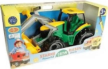 Toy Vehicles & Accessories: LENA Starke Riesen – veliki traktor sa kašikom (3+) - Realističan at lalafo.rs — 5 Toy Vehicles & Accessories: LENA Starke Riesen – veliki traktor sa kašikom (3+) - Realističan — 5