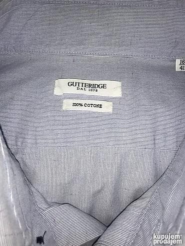 Original GUTTERIDGE kosulja 41 100% cotton Ramena 47cm, duzina 80cm at lalafo.rs — 2 Original GUTTERIDGE kosulja 41 100% cotton Ramena 47cm, duzina 80cm — 2