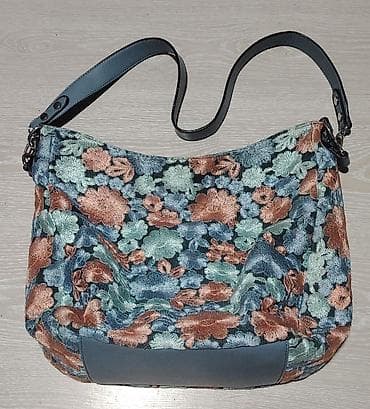 Torba preko ramena sa floralnim žakard uzorkom - Materijal: tekstil na lalafo.rs Torba preko ramena sa floralnim žakard uzorkom - Materijal: tekstil