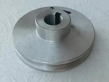 Aluminijumska remenica sa žljebom za klinasti kaiš - Materijal na lalafo.rs Aluminijumska remenica sa žljebom za klinasti kaiš - Materijal
