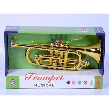 Kreativne i edukativne igračke: Dečja muzička truba – igračka - Materijal: plastika sa sjajnim na lalafo.rs — 1 Kreativne i edukativne igračke: Dečja muzička truba – igračka - Materijal: plastika sa sjajnim — 1