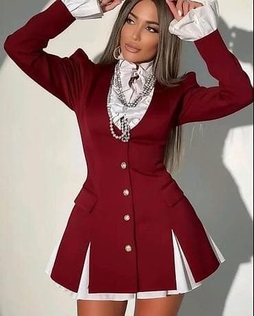 🔥Elegantna ženska haljina-sako sa volan kragnom
3300 din na lalafo.rs 🔥Elegantna ženska haljina-sako sa volan kragnom
3300 din