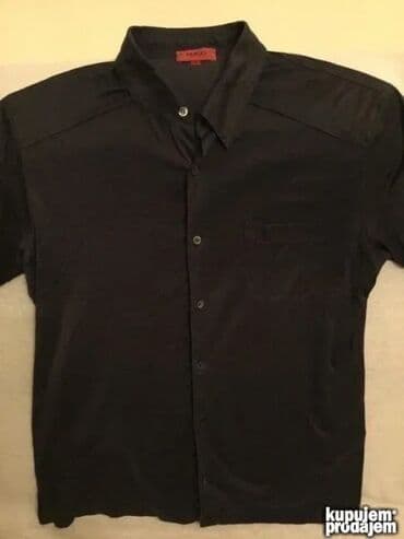 Majica na kratke rukave, L, Hugo Boss, bоја - Crna, Svila na lalafo.rs Majica na kratke rukave, L, Hugo Boss, bоја - Crna, Svila