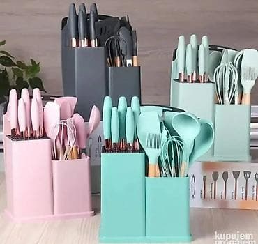 HEESEM Kitchenware Set – komplet kuhinjskih noževa i pribora sa at lalafo.rs HEESEM Kitchenware Set – komplet kuhinjskih noževa i pribora sa