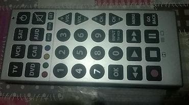 Jumbo (dzin ) universal daljinski upravljac ID Oglasa: #114872655 na lalafo.rs — 4 Jumbo (dzin ) universal daljinski upravljac ID Oglasa: #114872655 — 4