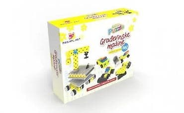 Kreativni set za sklapanje – Građevinske mašine 5 u 1 (Megaplast) - na lalafo.rs Kreativni set za sklapanje – Građevinske mašine 5 u 1 (Megaplast) -
