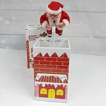 Deda Mraz ulazi u dimnjak 30x12x12cm APSOLUTNI HIT već nekoliko na lalafo.rs — 1 Deda Mraz ulazi u dimnjak 30x12x12cm APSOLUTNI HIT već nekoliko — 1