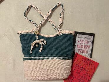 Torba za rame, Handmade, Materijal: Pamuk na lalafo.rs Torba za rame, Handmade, Materijal: Pamuk