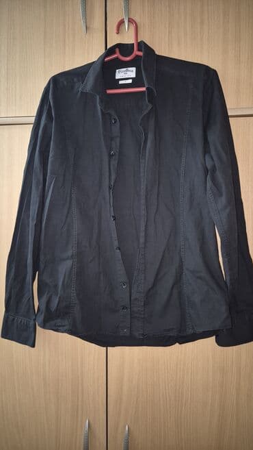 Košulja Na duge rukave, L, bоја - Crna, Pamuk na lalafo.rs Košulja Na duge rukave, L, bоја - Crna, Pamuk