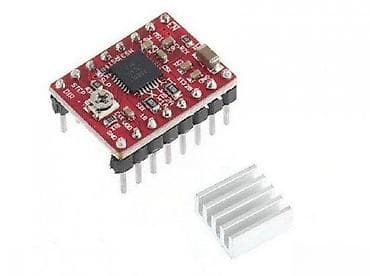 Electronics: A4988 drajver za koračni motor + hladnjak Opis: - Modul zasnovan na at lalafo.rs — 2 Electronics: A4988 drajver za koračni motor + hladnjak Opis: - Modul zasnovan na — 2
