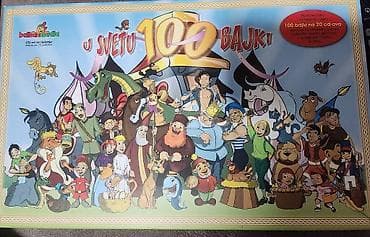 Kutija sadrži 20 cd-ova sa po pet bajki, poznatih i nepoznatih, ali at lalafo.rs Kutija sadrži 20 cd-ova sa po pet bajki, poznatih i nepoznatih, ali