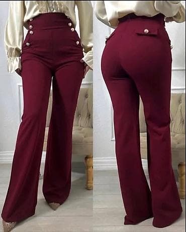 bermude teksas br: Ženske pantalone sa visokim strukom i širokim nogavicama. - Kroj at lalafo.rs — 2 bermude teksas br: Ženske pantalone sa visokim strukom i širokim nogavicama. - Kroj — 2