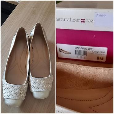 Naturalizer baletanke – model VINE, GOLD MET - Boja: zlatna metalik - na lalafo.rs — 3 Naturalizer baletanke – model VINE, GOLD MET - Boja: zlatna metalik - — 3