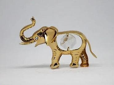 Elephant, 24K Gold Plated w/ Swarovski Crystal. Elephant, 24K Gold na lalafo.rs Elephant, 24K Gold Plated w/ Swarovski Crystal. Elephant, 24K Gold
