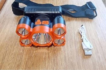 Nova jaka lampa za glavu. Ima punjivu bateriju, USB punjač za na lalafo.rs — 1 Nova jaka lampa za glavu. Ima punjivu bateriju, USB punjač za — 1