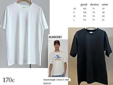 Men's T-shirt Burberry, bоја - Crna na lalafo.rs Men's T-shirt Burberry, bоја - Crna
