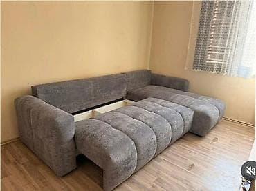 Furniture: Ugaona garnitura na razvlačenje sa ležajem i prostorom za odlaganje at lalafo.rs — 3 Furniture: Ugaona garnitura na razvlačenje sa ležajem i prostorom za odlaganje — 3