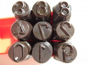 Merni alati i instrumenti: Set udarnih čeličnih žigova – brojevi 0–9 u kutiji - Komplet od 9/10 na lalafo.rs — 2 Merni alati i instrumenti: Set udarnih čeličnih žigova – brojevi 0–9 u kutiji - Komplet od 9/10 — 2