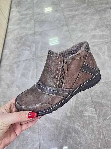 Ženske zimske gležnjače sa krznom - Topla unutrašnjost: postava od na lalafo.rs — 6 Ženske zimske gležnjače sa krznom - Topla unutrašnjost: postava od — 6