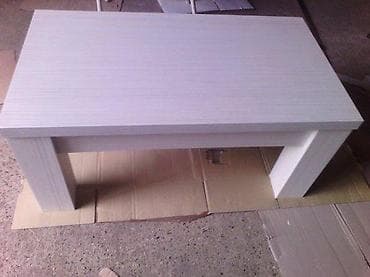 Desks and tables: Klub Sto 16 🛠️ Materijal: Izrađen od Univera debljine 18mm u Bela at lalafo.rs — 2 Desks and tables: Klub Sto 16 🛠️ Materijal: Izrađen od Univera debljine 18mm u Bela — 2