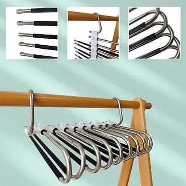 Home & Garden: Višenamenski organizator/vešalica za pantalone i marame – set od 2 at lalafo.rs — 5 Home & Garden: Višenamenski organizator/vešalica za pantalone i marame – set od 2 — 5