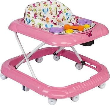 Baby Push Walkers: Dečji hodalica/šetač za bebe – roze - Udobno, visoko naslonjeno at lalafo.rs — 1 Baby Push Walkers: Dečji hodalica/šetač za bebe – roze - Udobno, visoko naslonjeno — 1
