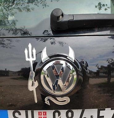 Volkswagen đavo - stiker - 853 📌 opis: samolepljivi stiker izradjen na lalafo.rs Volkswagen đavo - stiker - 853 📌 opis: samolepljivi stiker izradjen