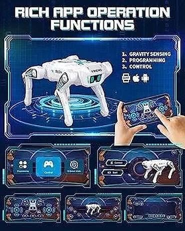 Robot pas Мултифункционални електрични RC механички пас, интелигентни na lalafo.rs — 3 Robot pas Мултифункционални електрични RC механички пас, интелигентни — 3