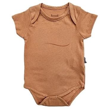 Bebi bodi kratkih rukava – jednobojni, karamel/nude nijansa. - na lalafo.rs Bebi bodi kratkih rukava – jednobojni, karamel/nude nijansa. -