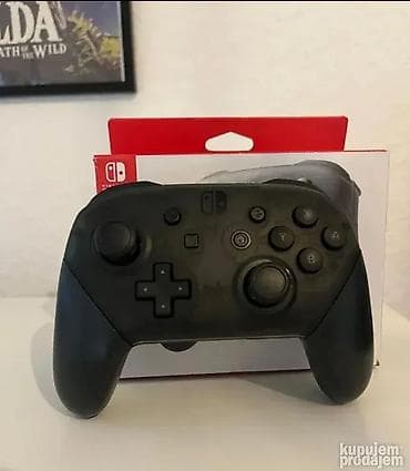 Nintendo Switch Pro Controller Kutija, uputstva, usb kabl. Korisćeno at lalafo.rs — 1 Nintendo Switch Pro Controller Kutija, uputstva, usb kabl. Korisćeno — 1