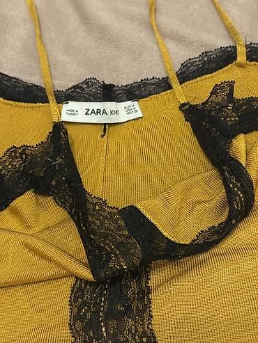 ZARA Knit ženski top na bretele Model: slip/cami top sa tankim na lalafo.rs — 2 ZARA Knit ženski top na bretele Model: slip/cami top sa tankim — 2