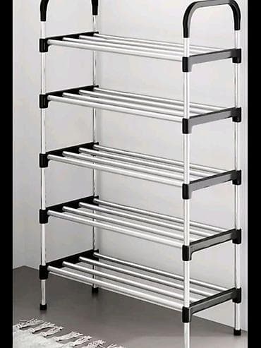 Furniture: 04. Cipelarnik sa 5 polica Material: Galvanized Steel + PP Size: 99cm at lalafo.rs — 1 Furniture: 04. Cipelarnik sa 5 polica Material: Galvanized Steel + PP Size: 99cm — 1