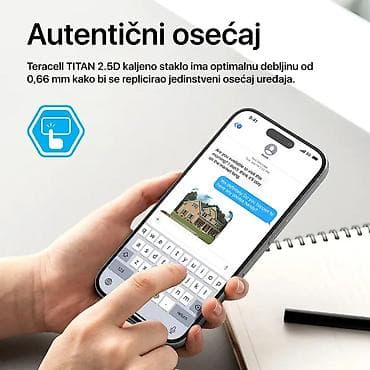 Zastitno staklo Teracell Titan 2.5D za iPhone 14 Pro Max 6.7 crni at lalafo.rs — 4 Zastitno staklo Teracell Titan 2.5D za iPhone 14 Pro Max 6.7 crni — 4