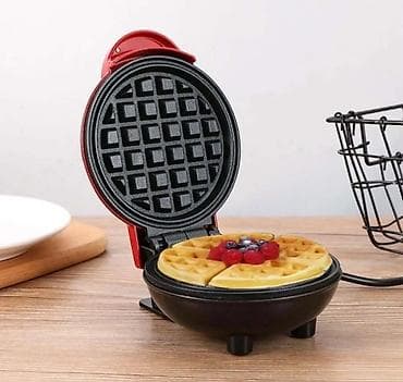 Mini aparat za bakin kolač, vafle, galete. Pomocu ovog mini na lalafo.rs — 3 Mini aparat za bakin kolač, vafle, galete. Pomocu ovog mini — 3