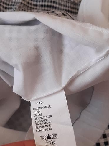 Dečija haljinica na bretele, karirana crno‑bela. Veličina: 110 na lalafo.rs — 2 Dečija haljinica na bretele, karirana crno‑bela. Veličina: 110 — 2