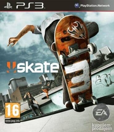 Original igrica za Sony Playstation 3 konzolu - SKATE 3Igra je kao at lalafo.rs Original igrica za Sony Playstation 3 konzolu - SKATE 3Igra je kao