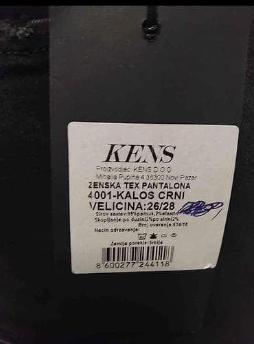 Farmerke Kens Denim,sa etiketom, kvalitetne. 98%pamuk, 2%elastin na lalafo.rs — 7 Farmerke Kens Denim,sa etiketom, kvalitetne. 98%pamuk, 2%elastin — 7