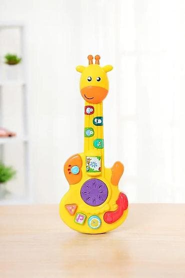 Muzičke igračke: Interaktivna muzička gitara za decu – model “Žirafa” - Vesel na lalafo.rs — 1 Muzičke igračke: Interaktivna muzička gitara za decu – model “Žirafa” - Vesel — 1