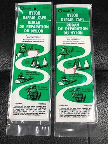 Coghlan’s Nylon Repair Tape – samolepljive zakrpe za najlon Opis: - na lalafo.rs Coghlan’s Nylon Repair Tape – samolepljive zakrpe za najlon Opis: -