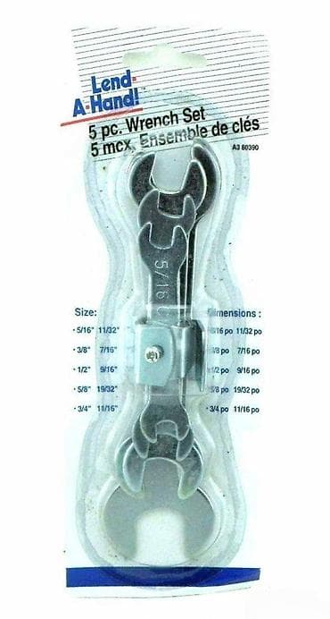 Set otvorenih ključeva – Lend A Hand, 5 komada Opis: - Komplet od 5 na lalafo.rs Set otvorenih ključeva – Lend A Hand, 5 komada Opis: - Komplet od 5