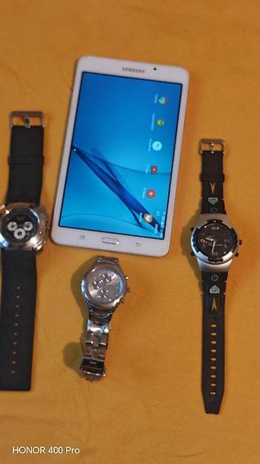 Samsung Galaxy Tab (bela boja) + 3 ručna sata – set - Tablet: Samsung na lalafo.rs — 1 Samsung Galaxy Tab (bela boja) + 3 ručna sata – set - Tablet: Samsung — 1