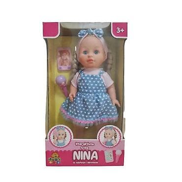 Interaktivna lutka NINA – za decu 3+ - Set sadrži: lutku Ninu na lalafo.rs Interaktivna lutka NINA – za decu 3+ - Set sadrži: lutku Ninu