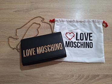 Accessories: Love Moschino crna original torbica s lančićem Prelepa crna elegantna at lalafo.rs — 10 Accessories: Love Moschino crna original torbica s lančićem Prelepa crna elegantna — 10